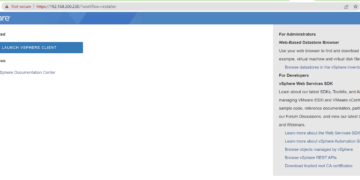 Hướng dẫn cài đặt VMware vCenter không cần DNS Server