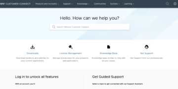 Hướng dẫn tạo tài khoản và tải phần mềm VMware